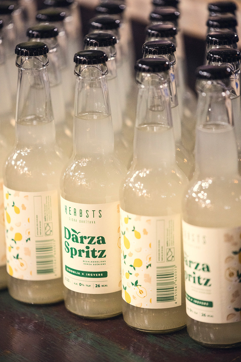 Dārza Spritz – Cidonija × Ingvers