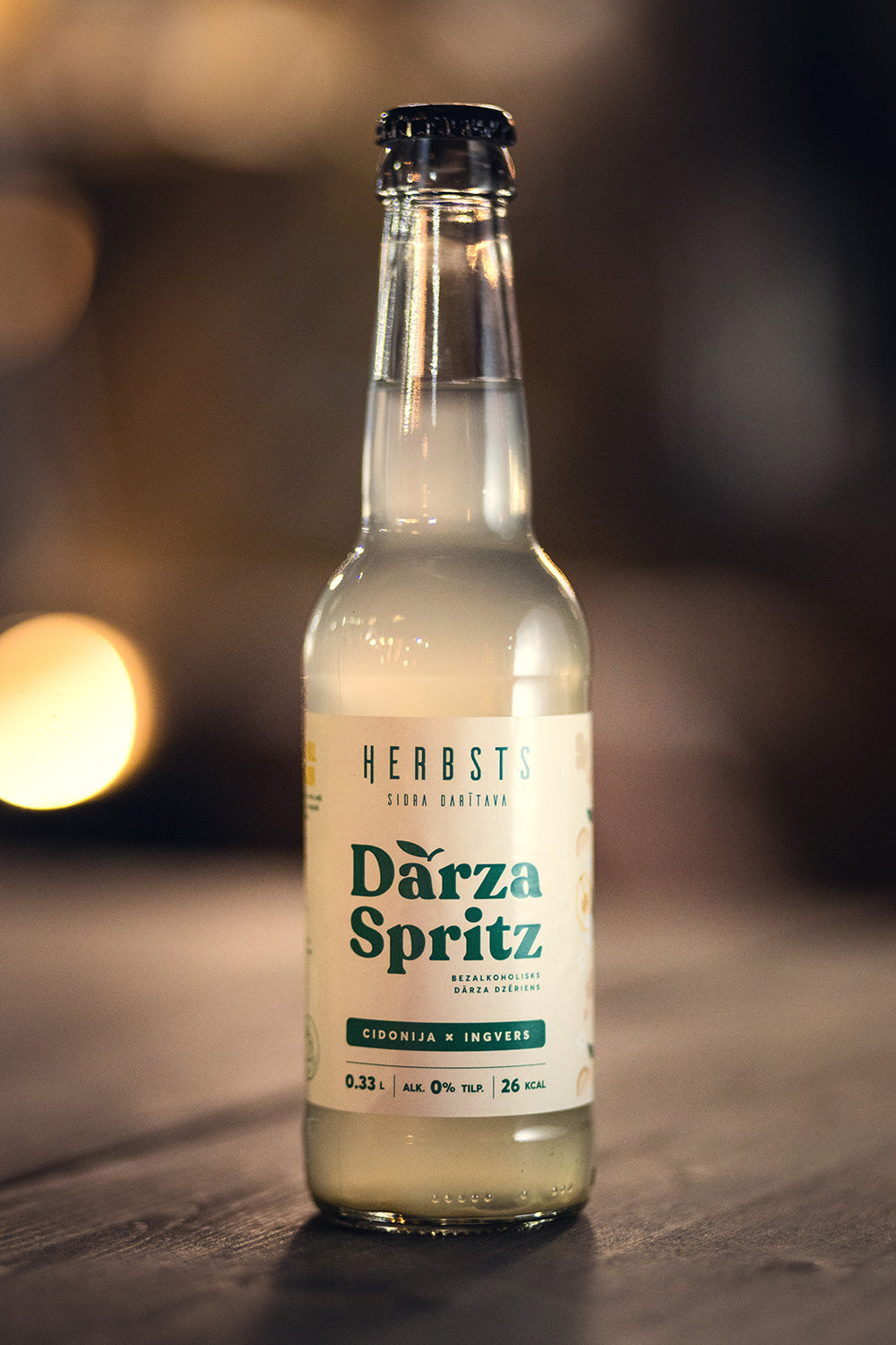Dārza Spritz – Cidonija × Ingvers
