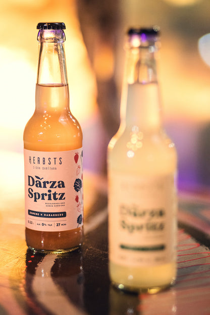 Dārza Spritz – Zemene × Rabarbers